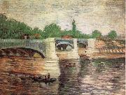 Vincent Van Gogh Pont de la Grande Jatte oil painting picture wholesale